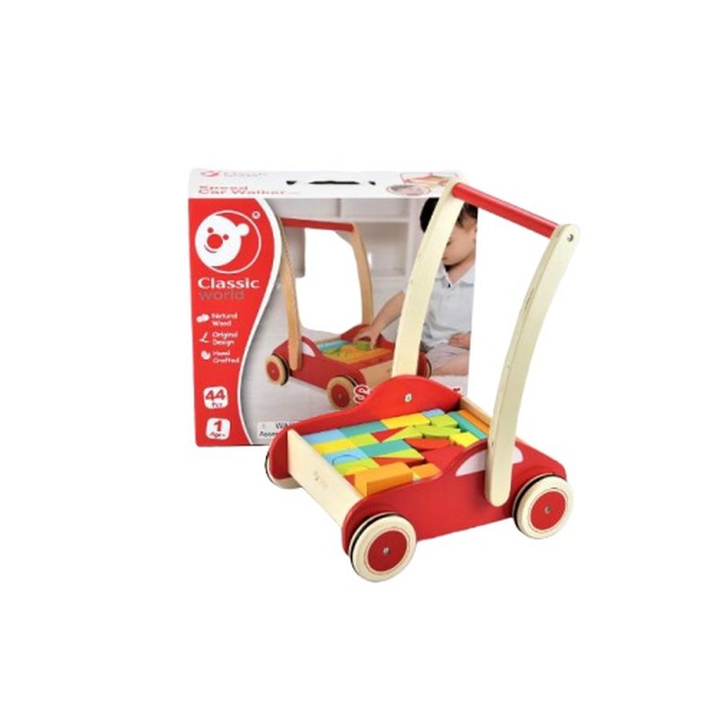 Træ gåvogn | Gåvogne | Baby legetøj|hosLARS.dk i legetøj