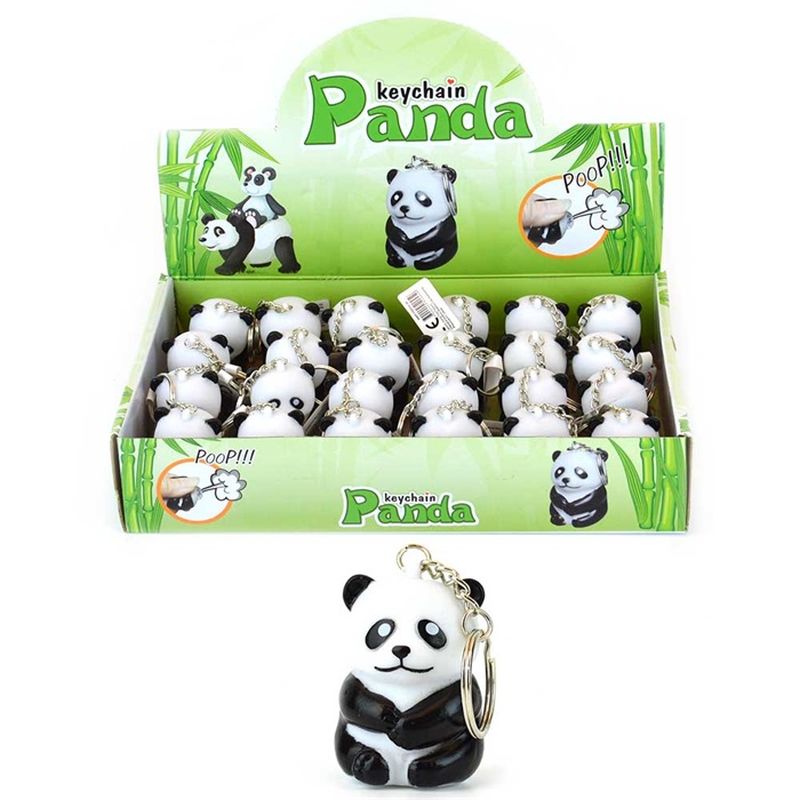 Steward hvede Forbyde Panda nøglering med prut | Trykkebolde | Slim|hosLARS.dk Alt i legetøj