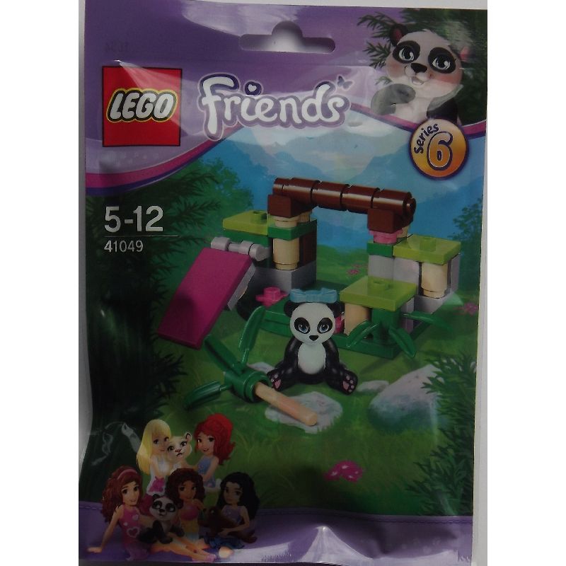 Lego Friends, en sød lille panda, med landskab